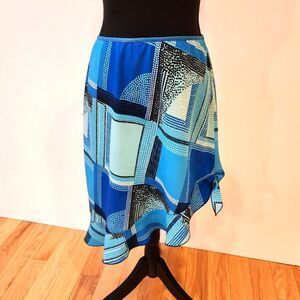 90s/Y2K STUDIO SOLEIL Asymmetrical Skirt